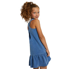 Girls Junior Dress Indigo