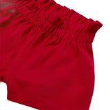 Baby Girls 3 Piece Shorts Set Red