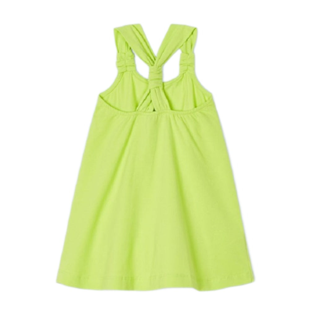 Girls Mermaid Dress Lime