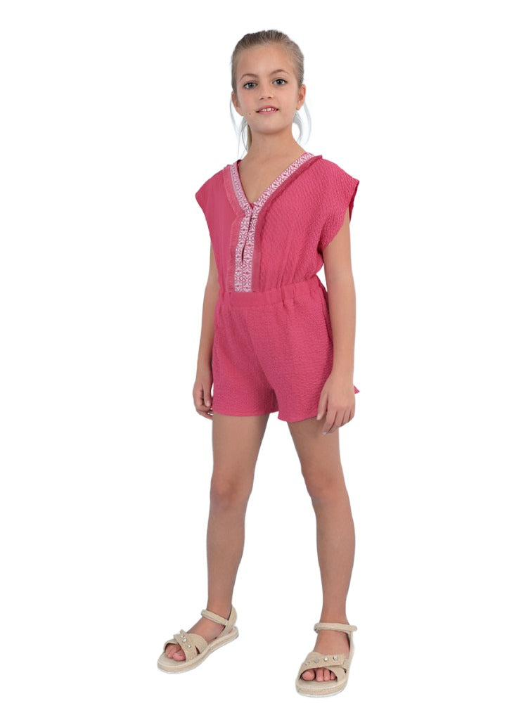 Girls Junior Caftan Romper