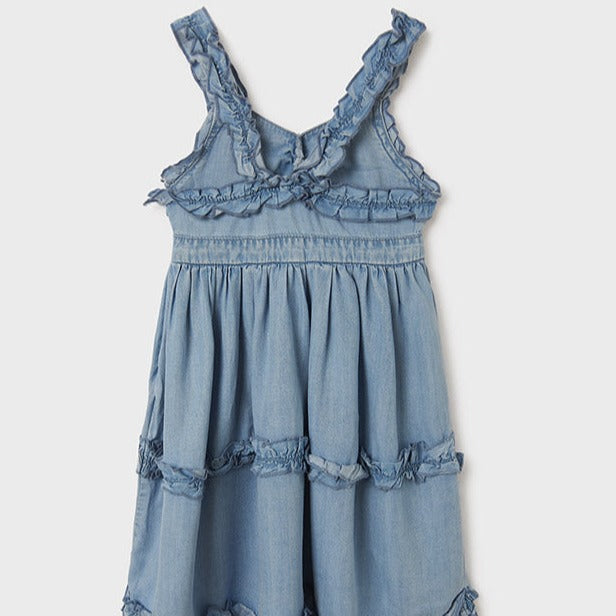 Girls Junior Lyocel Denim Dress