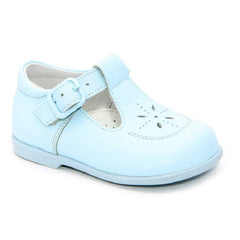 Classic T-Bar Shoes Pale Blue - Kizzies, Shoes - Childrens Wear