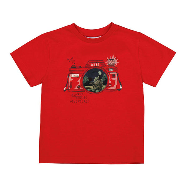Boys Interactive T-Shirt Red