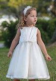 Ceremonial Ballerina Length Dress 070026 White - Kizzies, Childrens Wear