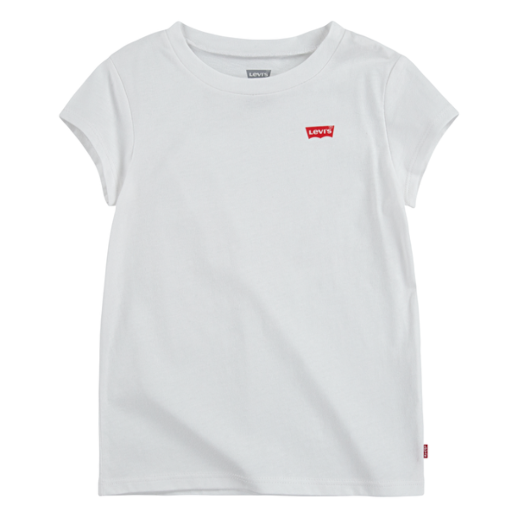 LEVIS GIRLS White Batwing T-Shirts - Kizzies