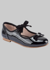 Mayoral Girls Black Patent Shoes