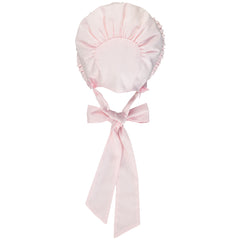 Suzanne Frilled Bonnet Pink