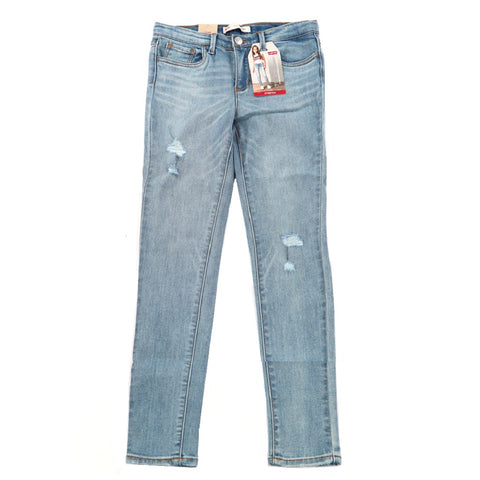 LEVIS Girls 710 Super Skinny Jeans Blue