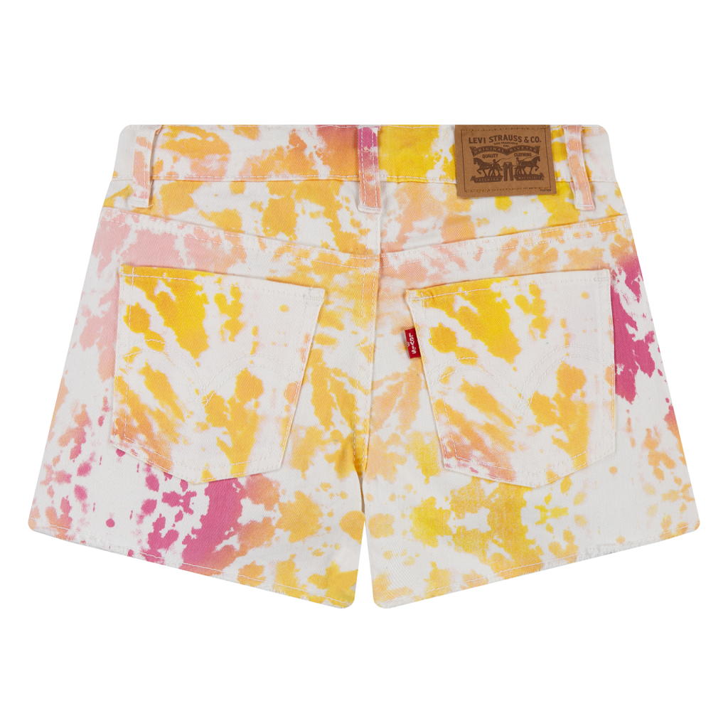 LEVIS Girlfriend Tie Dye Shorts