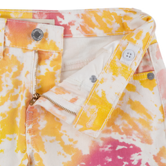 LEVIS Girlfriend Tie Dye Shorts