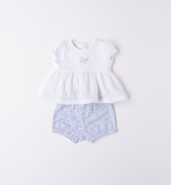 iDO Baby Girls Short Buffterfly Outfit
