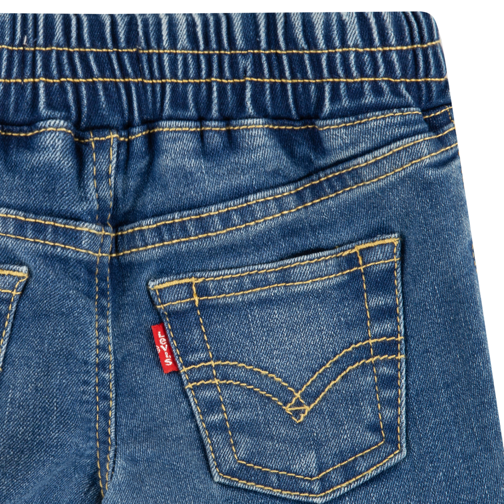 LEVIS Baby Boys Core Logo Denim Short Set