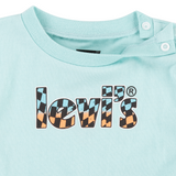 LEVIS Baby Boys Core Logo Denim Short Set