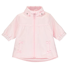 Soren Baby Girls Pink Showerproof Jacket