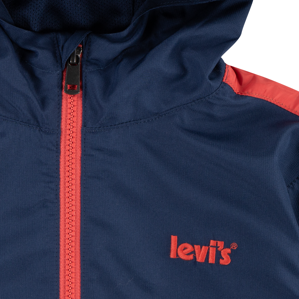 LEVIS Kids Core Windbreaker Jacket Navy