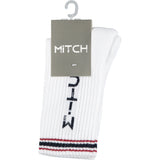 MiTCH Sports Socks White