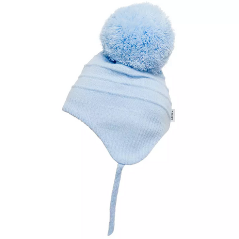 SATILA Hillock Blue Hat with Cute Ball -  Kizzies
