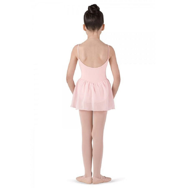 Leotard with attached skirt Pink