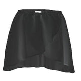 Black Wrap Skirt - Kizzies, Skirts - Childrens Wear
