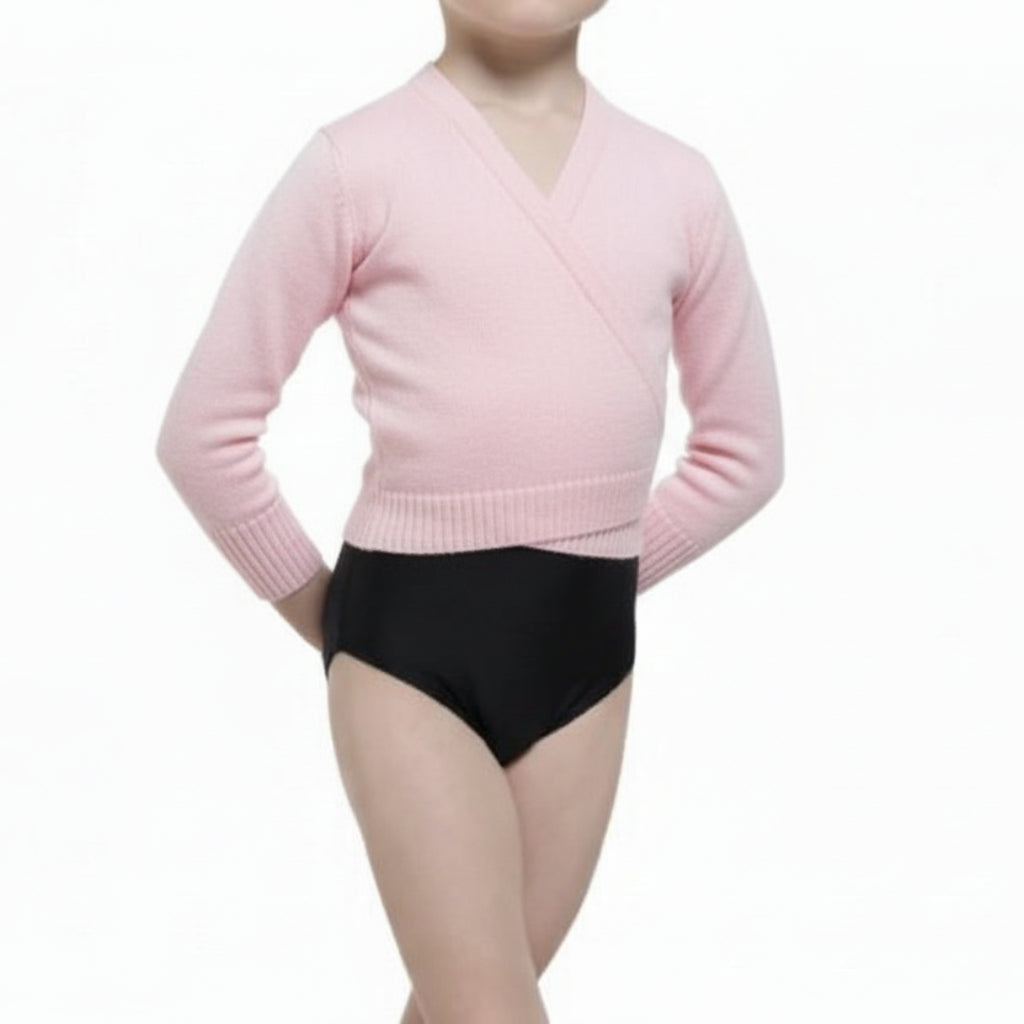 Tappers & Pointers Pink Crossover Cardigan