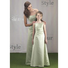 Stapless Satin Dress Royal Blue - Kizzies, Dresses - Childrens Wear