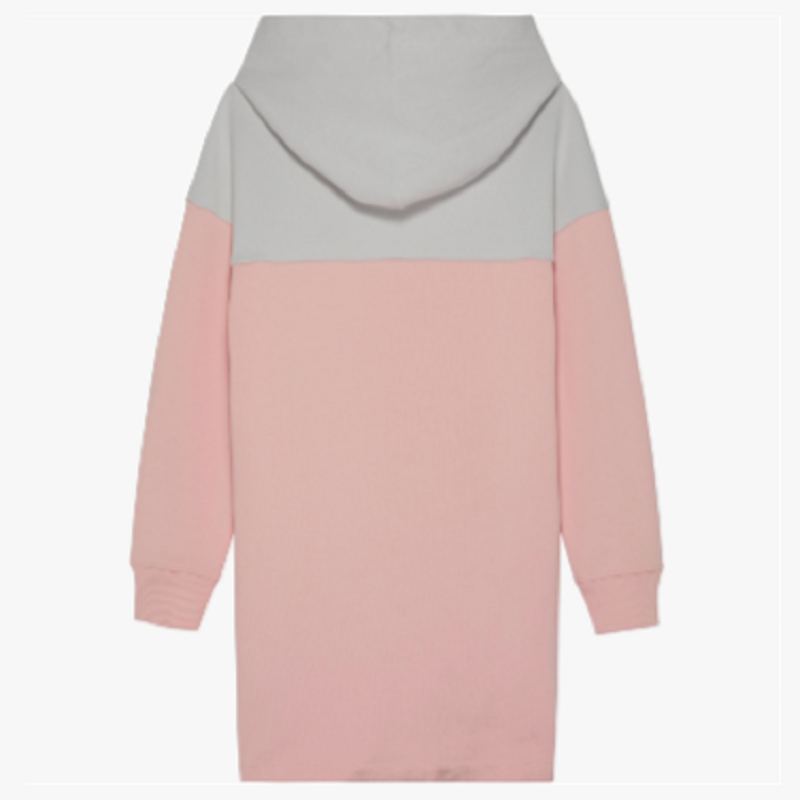 Colourblock Hoodie Dress