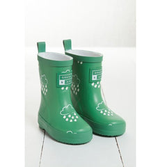 Grass & Air Kids Colour Changing Wellies Jade