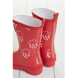 G&A Older Kids Colour Changing Wellies Coral