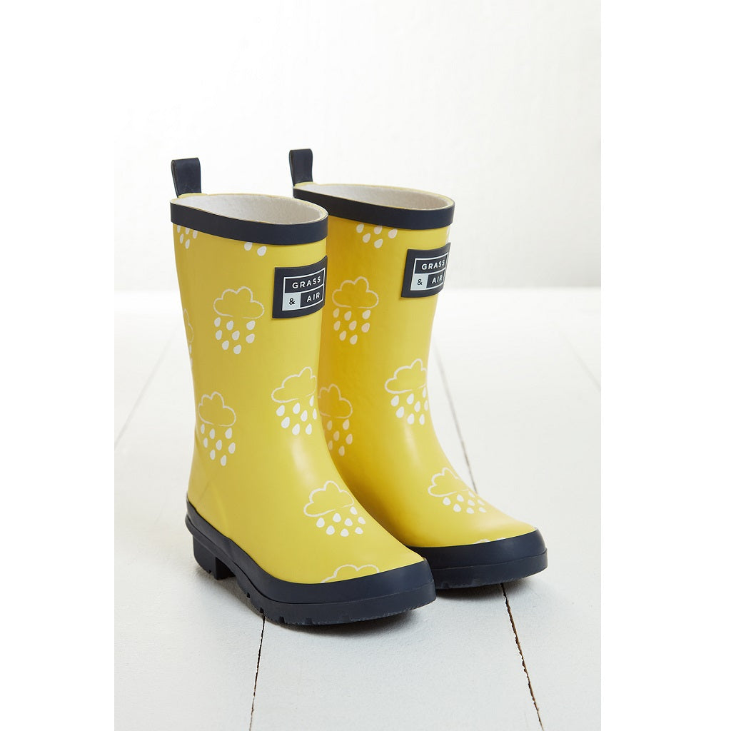 Grass & Air Yellow Wellies