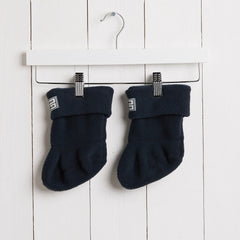 G&A Kids Welly Boot Socks Navy