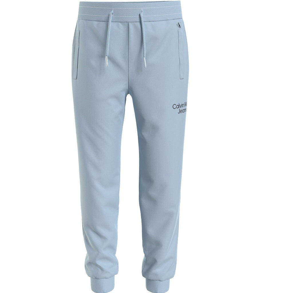 CKJ Boys Stack Logo Sweatpants Blue