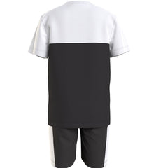 Colorblock T-Shirt Short Set