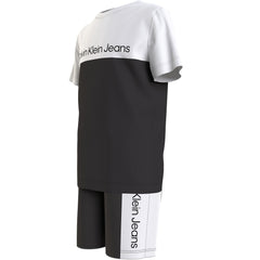 Colorblock T-Shirt Short Set