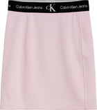 Punto Tape Skirt Pink