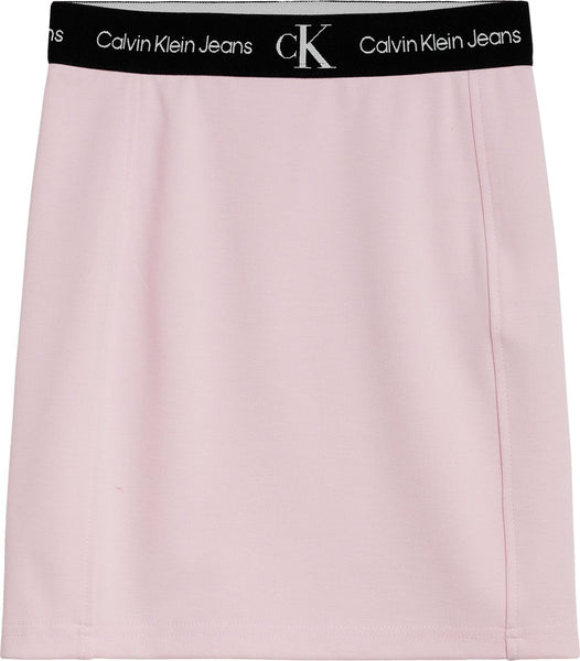 Punto Tape Skirt Pink
