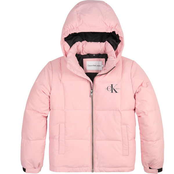 Calvin Klein Girls Quilted Puffer Jacket | Kizzies Childrenswear