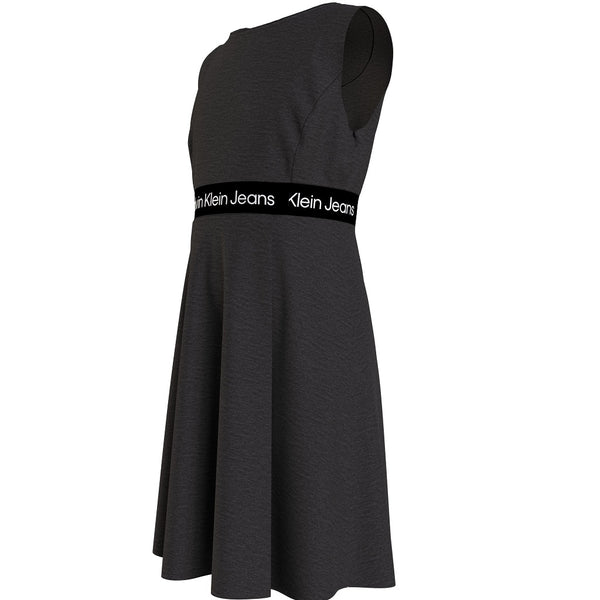 Milano Logo Tape Dress Black
