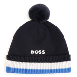 BOSS Kids 3D Pull On Hat Blue
