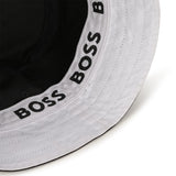 BOSS Kids Bucket Hat Black