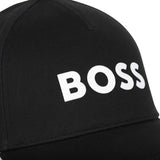 BOSS Kids Logo Cap Black