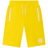 BOSS Kids Track Bermuda Shorts Yellow