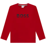 BOSS Kids L/Sleeve T-Shirt Poppy - Kizzies