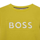 BOSS Kids Sweatshirt Lime