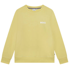 BOSS Kids Sweater Yellow