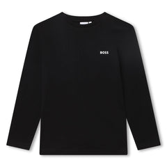 BOSS Kids Long T-Shirt Black | Kizzies