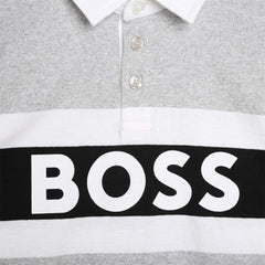 BOSS Kids Long Sleeve Polo