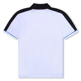 BOSS Kids Short Sleeve Polo White/Blue