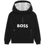 BOSS Kids Hooded Sweatshirt Black | Kizzies