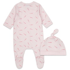 BOSS Baby Pyjamas Hat Set Pale Pink