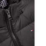 Hooded Padded Jacket Black